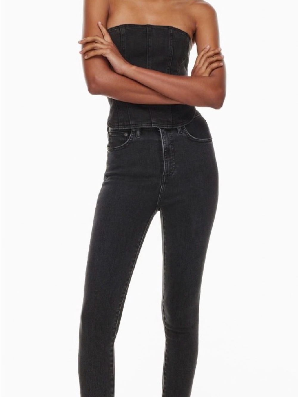 🔥🔥ARITZIA THE LOLA HIGH RISE SKINNY DENIM FORUM SIZE 29